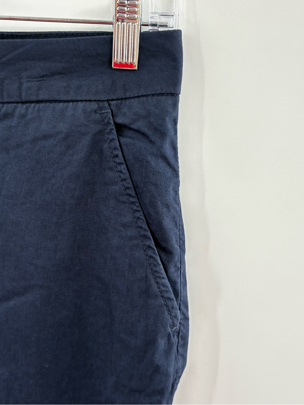 3For$20 Jessica London Navy Blue Chino Pants size: 24W Tall New - Picture 2 of 5